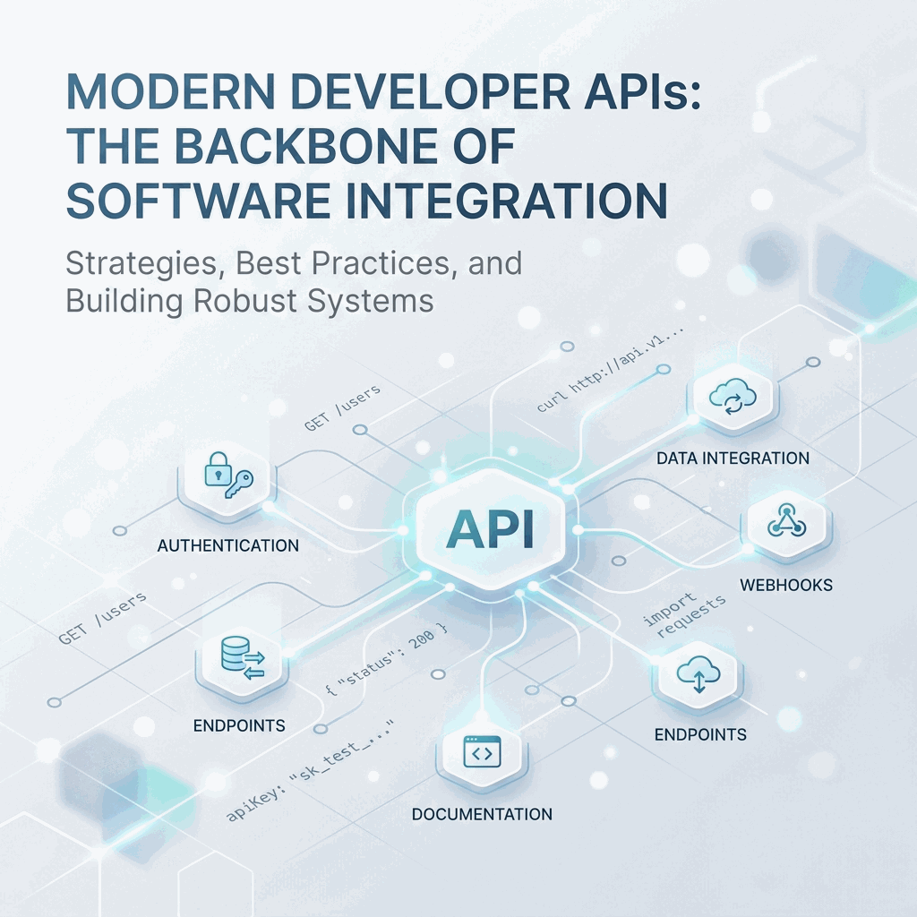 Modern Developer APIs: The Backbone of Integration